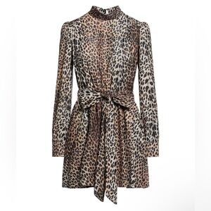 ANIYE BY Leopard Dress in Size 40 Italian/ Us4